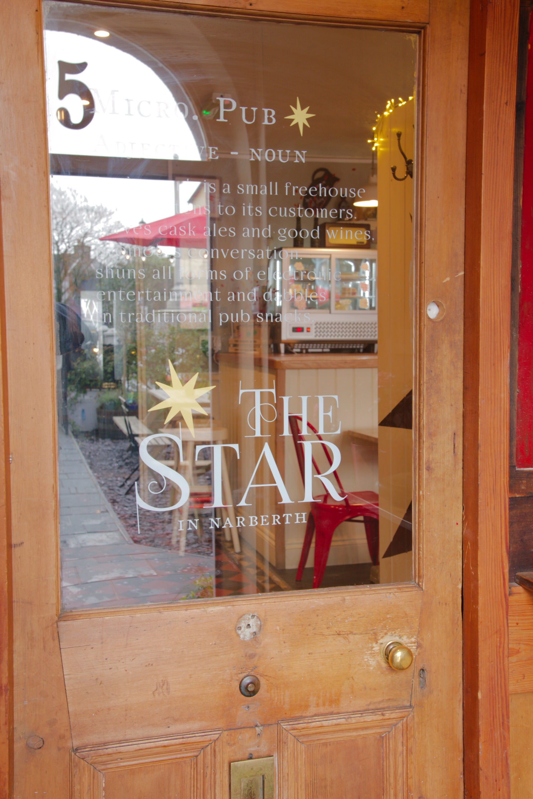 The Star Inn on Market Square in Narberth